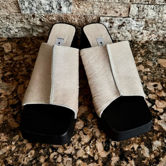 Miista Authentic Leather Clogs with Studded Strap - Picture 13 of 15